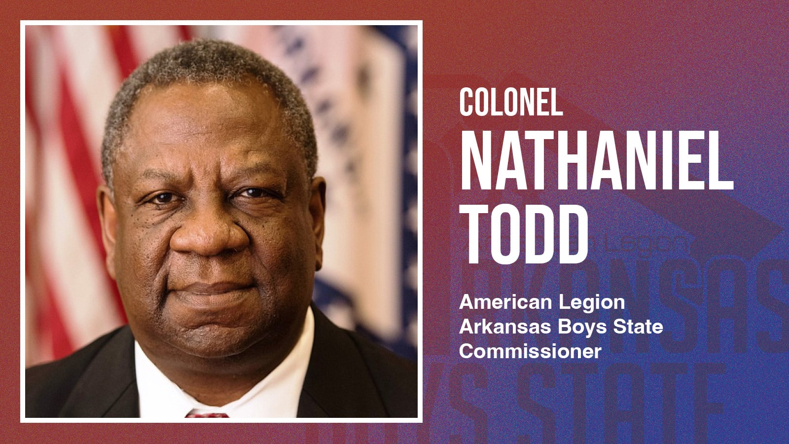 Todd appointed to American Legion Arkansas Boys State Commission